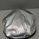 COOPHYA Vehicle Windshield Sunblock Car Sun Shade Cover 210t Silver Coated Fabric Front Large Size 160x89cm Summer Winter Protective Sunshade for Cars