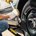 MULWARK 1/2" 3 Color Visual Signal Digital Torque Adapter with Tire Pressure Gauge - Calibrate Digital Torque Wrench Adapter with LCD Backlight (7.4 to 147.5 ft-lbs)