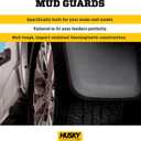 Husky Liners - Rear Mud Guards | 2011-2019 Ford Explorer, Rear Set - Black, 2 Pc. | 59401