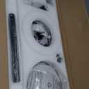 Ceiling Fans with Lights, 60 inch Black Ceiling Fan with Light and Remote, Outdoor Ceiling Fans for Living Room Patio, 6 Speeds, Reversible Quiet DC Motor, 3 CCT, Bi-color 8 Blades