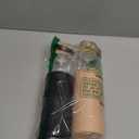 21oz Borosilicate Glass Water Bottles with Silicone Non-Slip Sleeve & Leak-Proof Lid-Reusable Drink Bottle for Office,Travel,Gym,Hiking-BPA Free,Ideal Gift for Home,Car &Fitness (Pink+Black)