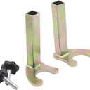 YHMOTO Sports Bike Motorcycle Stand Front/Rear Wheel Lift Stands Frame Accessories Swingarm Spool Lift Stand Paddock Stands Attachment (U-Shape FOR Rear Stand)