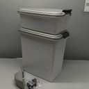 3-Piece Airtight Dog Food Storage Container Combo with Scoop, 33 QT + 12 QT