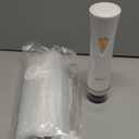 Compact Vacuum Sealer for Food Sealer: Handheld Portable Vacuum Sealer Machine for Food Storage, Rechargeable Food Vacuum Sealing for Kitchen Travel Fridge Meal Prep, Gifts for Mom, Wife, Chef & Home (Small, White)