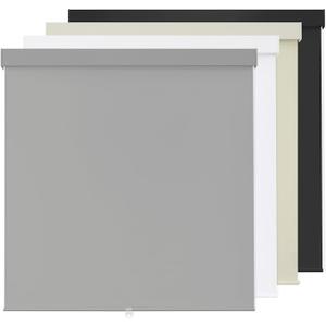 100% Blackout Roller Shades Cordless Blinds for Indoor Windows,Free-Stop Window Shades Pull Down,Thermal Insulated Fabric UV Protection,Blackout Window Guard Blinds for Home,Office,Black,32" W x 72" H
