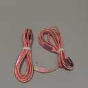 IDISON Multi Charging Cable(2Pack 4FT), 3 in 1 Charging Cable Nylon Braided Travel Charger Universal USB Cable with Type C/Micro/IP Port for iPhone17/16/14, Most Cell Phones & Pads and More (Pink)