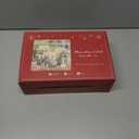 Christmas Flameless Pillar Candles Winter Snowflakes Village Theme Battery Operated with Remote Real Wax LED Flickering Realistic Flame Light Window Christmas Gifts Holiday Home Decor