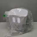 Ubbi Freestanding Bath Toy Organizer Bath Caddy with Removable Drying Rack Bin and Scoop for Toddlers and Baby, Gray