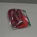 20 Inches Initial Christmas Stocking Monogram Striped Christmas Stocking red Green with White Embroidered Letter Christmas decorations-01-U-Red