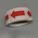 Color Coding Arrow Labels Red for Organizing Inventory 2 x 1 Inch 500 Total Adhesive Stickers