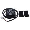 Snow Plow Control Switch 1306083 Compatible with Meyer E47 E57 E60, 22154 22690 Membrane Switch