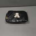 Belt Bag Crossbody Bags for Girls Women,Mothers Day Gifts for Mom from Daughter,Birthday Gifts for 8 9 10 11 12 13 Year Old Girl,Small Waist Packs Kids Fanny Pack,Initial White A,Black Bag