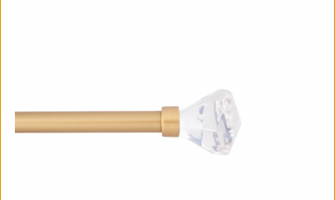Kenney Manufacturing Company Nadia Curtain Rod