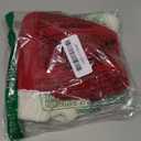 NACOCO Christmas Dog Hat Crocheted Snood Funny Pet Cap with Pompon Red Green Warm Winter Dog Hat Knit Snood Headwear for Pets & Women & Men (Red, S) (Small (Pack of 1))