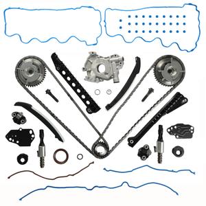 5.4 Timing Chain Kit with Cam Phaser & Tensioner & Oil Pump & Valve Gasket Set Fit For Ford F-150 F-250 F-350 Expedition 5.4L 2003-2014 Lincoln Mark LT Navigator 5.4L 2005-2014 M340