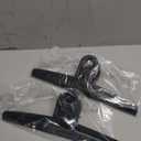 Coideal Extra Large Bulldog Clips Black, 2 Pcs Heavy-Duty Jumbo Bull Clips 30cm XXL Stainless Steel Paper Clip Clamps (11 4/5 Inch)