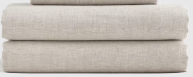 European Linen Sheet Set, Queen Size, 2 Pcs