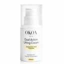OKOA SKIN Dual Action Lifting Cream, Instant Firming with Peptides & Hyaluronic Acid, Hydrating Soothing Moisturizer for Reduce Fine Lines & Wrinkles (1)