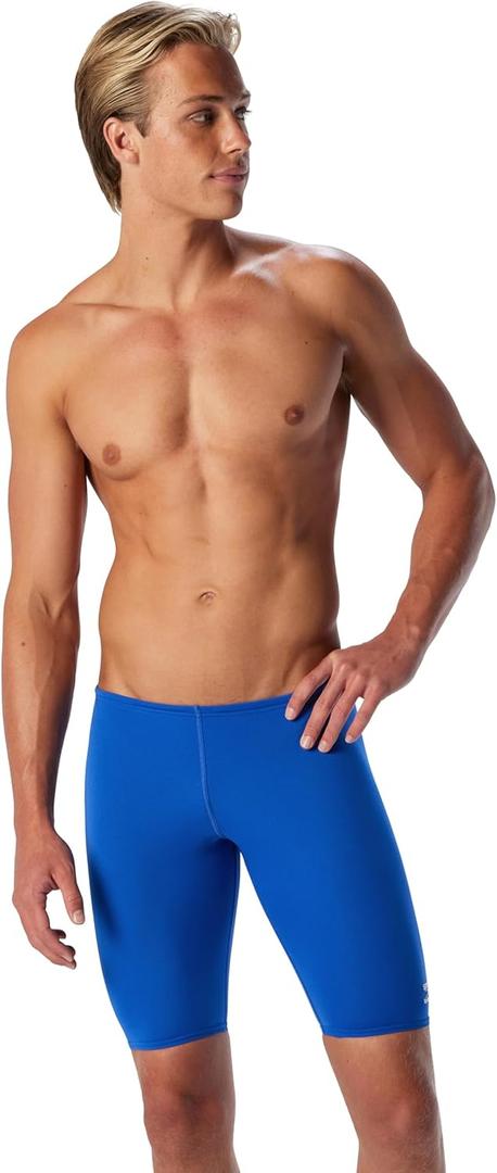 Speedo Men's Swimsuit Jammer Endurance+ Solid USA Adult (34)