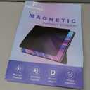 Magnetic Privacy Screen Protector for iPad Pro 13 Inch M4 2024/M5 2025 (7th/8th Generation), Anti-Glare & Blue Light Filter, Removable Privacy Film for iPad Pro 13", Easy Magnetic Attachment