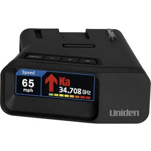 Uniden R7 EXTREME LONG RANGE Laser/Radar Detector, Built-in GPS, Real-Time Alerts, Dual-Antennas Front & Rear w/Directional Arrows, Voice Alerts, Red Light and Speed Camera Alerts