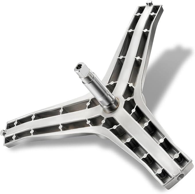 DC97-14369G Washer Drum Flange Shaft Assembly Compatible with Samsung WW22k6800AW WF8814ASA WF106U4SAGD WF1704YPV WF1804YPC, Spider Arm Tripod Replace DC97-14369D AP5652957 3998432 PS5576476