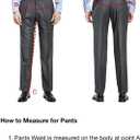 Men Summer Seersucker Slim Fit Pants for Beach Wedding (Blue, 36Wx32L)