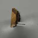 Decorative Chocolate Biscuits Hair Claw Clip, Large 3.7 inch, Brown and Peach Acetate, Metal Spring