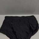 COCOPEAR Women's High Waisted Full Coverage Bikini Bottom Ruched Bathing Suit Bottoms for Women Tummy Control Swim Bottoms (X-Large, Black)