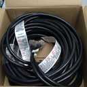 Iron Forge Cable 2 Pack 12 Gauge Outdoor Extension Cord 50 Ft, SJTOW 12/3 Heavy Duty Extension Cord 3 Prong - Oil Resistant & Flame Retardant (Black)