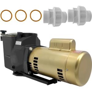 W3SP2615X20 Single Speed 2 HP 115/230V Inground Pool Pump Compatible with Hayward SP2615X20 Super Pool Pump for In-Ground Swimming Pools and Spas