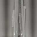 2PCS White Spring Curtain Rods for Windows 23 to 46 Inch, Adjustable Extendable Pressure Tension Curtain Rods No Drilling, Small Tension Rod for Doorway Bedroom Closet Door Kitchen