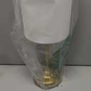 Touch Control Cordlss Table Lamp, USB-C Rechargeable Lamp with Stepless Dimming, 4000mAh Battery Operated Vintage Bedside Lamp for Bedroom, Living Room, Night Light & Emergency Lighting, Brass, 1 Pack