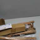 Wood Curtain Rods for Windows 72 to 144 Inch,1 Inch Wood Grain Ball Adjustable Long Curtain Rod,Boho Heavy Duty Curtain Rods,Farmhouse Rustic Single Window Curtain Rod,Brown Drapery Rods 72-144"