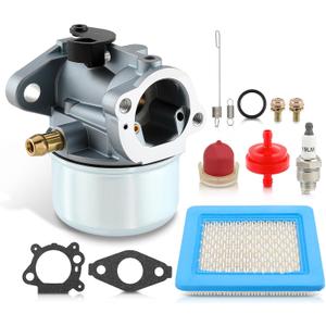 AUTOKAY 799868 Carburetor Replacement for 694202 693909 692648 499617 497586 498254 497314 497347 497410 799872 790821 498255 498966 Carb 4-7 hp Engines with No Choke Carb with Gasket