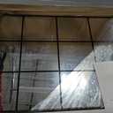 Window Pane Wall Mirror, 36"x24" Wall Mounted Window Mirror for Living Room, Bedroom, Entryway, Dining Room, Home Wall Decor