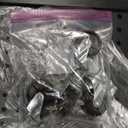 Himix Storage Shelves with 6 Hooks, 3 Tier Foldable Shelf with Wheels, Metal Storage Shelving Unit Rolling Cart, Utility Shelf Rack Organization Shelves for Pantry, Kitchen, Black - No Assembly