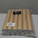 Stockroom Plus Cardboard Poster Tubes & Document Mailers - Durable Mail Tubes for Secure Transport - Versatile Poster Storage - 2 In x 15 In, Pack of 12, Brown