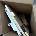 WOHOMO Folding Desk, Small Foldable Desk 31.5" for Small Spaces, Space Saving Computer Table Writing Workstation for Home Office, Easy Assembly, Oak (Beige)