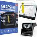 OZPYKAE for Tesla New Model Y Juniper & Model 3 (2024-2025) Highland Screen Protector ,15.4 Inch No Glare & Fingerprint Matte Tempered Glass Protector for Model 3 /New Model Y Juniper Accessories With Installed Kit