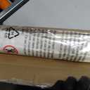 LazBlinds No Drill Roman Shades, Light Filtering, 34" W x 64" H, Off White