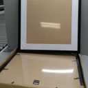 VIOLABBEY 18x18 Frame Set of 5, Black Picture Frames for 14x14 with Mat Spuare Photos Gallery Wall Frame