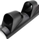 Universal Black ABS Plastic Double Gauge Pod Holder Fits Most Car or Truck 2" 52mm Gauge Cluster