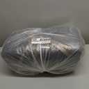 Nordjager D-Shaped Chair Cushions, 2" Thick Dining Chair Pads with Ties and Removable, Machine-Washable Cover, 17" x 16", Set of 2, Brown