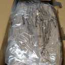 Bedsure Comforter Set Queen Size - Cotton Fabric with Microfiber Inner Fill, Taupe Soft Bed Set for All Seasons, 3 Pieces, 1 Comforter (90" x 90") and 2 Pillow Cases (20" x 26")