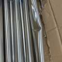 Suclain 8 Psc Clip on Dust Mop Handle with Chuck 51.18 Inch Stainless Steel Flexible Maneuvering Mop Stick Replacement for Home Restaurant Kitchen Office Bathroom Wood Laminate Tile Floor Cleaning