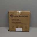 2MM Super Thick Large Silicone Mat, 23.6"x31.5", Non-Slip Heat Resistant, Thicken Kitchen Counter Mats, Waterproof Countertop Protector for Craft (Dark Grey)