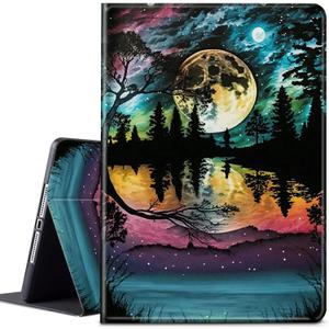 for Kindle Scribe Case for Kindle Scribe Cover 10.2 inch Lightweight Protective PU Leather Smart Stand Cover with Auto Wake Sleep Case for Kindle Scribe 2022/2024 - Forest Moon