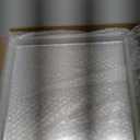 4 Pcs Premium Acrylic Serving Trays for Party, 12 x 12 Heavy Duty Clear Serving Platters and Trays for Food Cupcake Dessert Cookie Bakery Snack Charolas para Postres for Buffet Table, Square Stackable