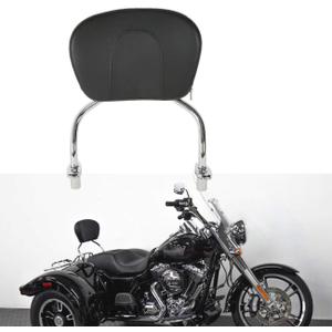 TCT-MOTORPARTS Detachable Sissy Bar Pad & Backrest Fit for Freewheeler FLRT 2015-2025; Road Glide 3 FLTRT 2023-2025